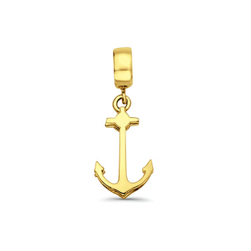 Gold Anchor Charm